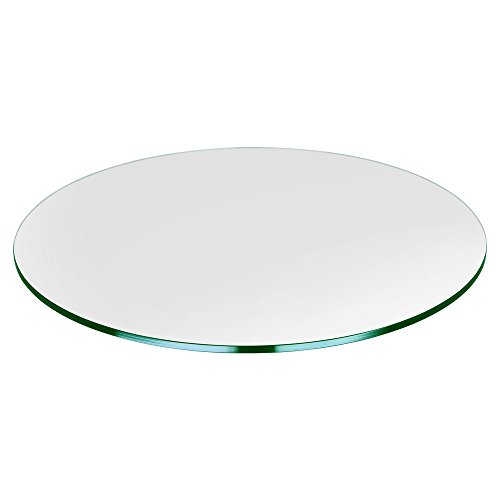 Algopix Similar Product 1 - Dulles Glass Mirror Round Glass Table