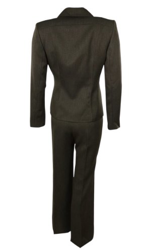 

Women's Business Suit Bright Stripe Jacket & Pant Set
