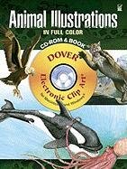 Animal Illustrations in Full Color CD-ROM and Book by Carol Belanger Grafton