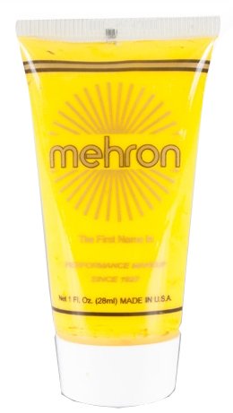 Mehron Fantasy FX Face Painting Makeup 1 ounce - Yellow