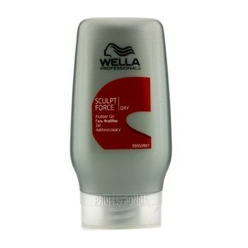 Wella Styling Dry Sculpt Force Flubber Gel (Hold Level 4) 125Ml/4Oz