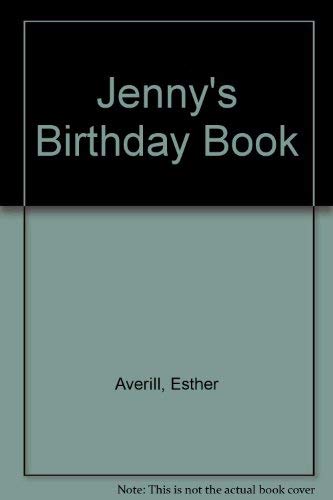 Jenny's Birthday Book by Esther Holden Averill