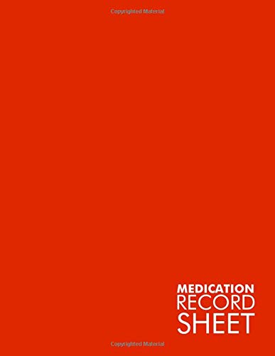 Algopix Similar Product 3 - Medication Record Sheet Personal