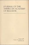 Journal of the American Academy of Religion, vol. LIV (54), no. 3 (Fall 1986): Eros & Language in Origen; Doctrine & Truth in Dōgen; Aquinas's Religious Ethics;