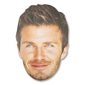 David Beckham Fancy Dress Mask