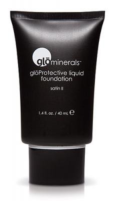 glominerals Protective Liquid Foundation - Satin Finish II 1.4 oz.