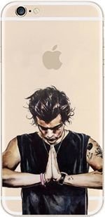iPhone 6 Case, DECO FAIRY® Protective Case Bumper[Scratch-Resistant] [Perfect Fit] Ultra Slim Translucent Silicone Clear Case Gel Cover for Apple iPhone 6 (prayer)