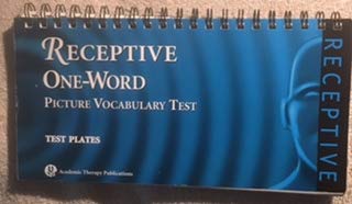 Receptive One Word Picture Vocabulary Test Plates by Rick Brownell