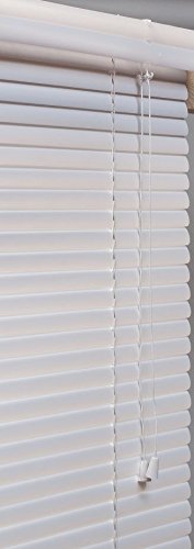 Lotus & Windoware 1-Inch PVC Miniblind, 35 by 36-Inch, White