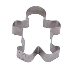 MIU France Stainless Steel Gingerbread Man Shape Cookie Cutter 5-Inches