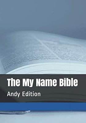 The My Name Bible: Andy Edition
