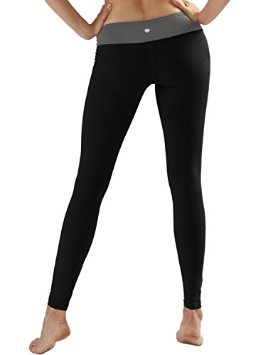 Yoga Reflex Women's Active Workout Running Yoga Leggings Pants Hidden Pocket