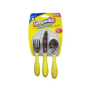 Gerber NUK BPA Free Kiddy Cutlery - Neutral