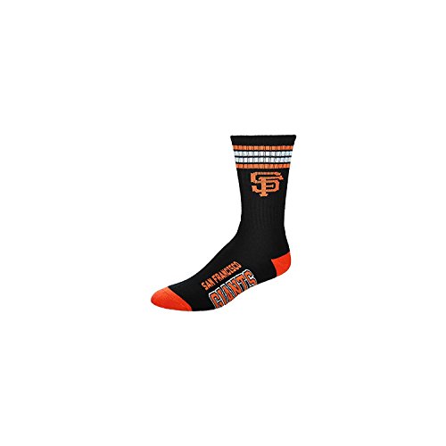 For Bare Feet MLB 4 Stripe Deuce Crew Men Socks
