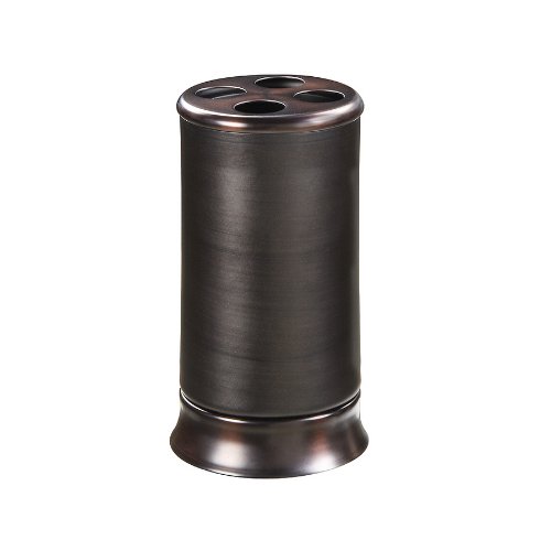 

allen + roth Brinkley Handsome Oil-Rubbed Bronze Metal Toothbrush Holder