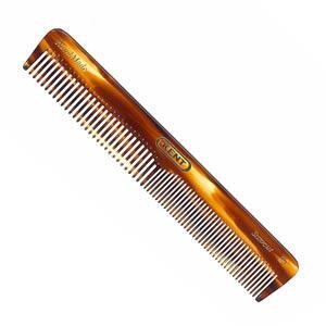 Kent Hand-Made 158mm Coarse/Fine General Grooming Comb - 2T