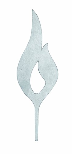 Algopix Similar Product 7 - Glorex Flame Metal 180 mm Silver
