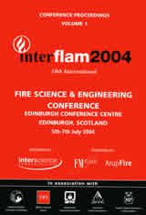 Proceedings of the 10th International Fire Science and Engineering Conference. Interflam 2004. (2 Volumes).