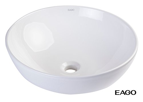 Algopix Similar Product 19 - EAGO BA351 18 Round Ceramic Bathroom