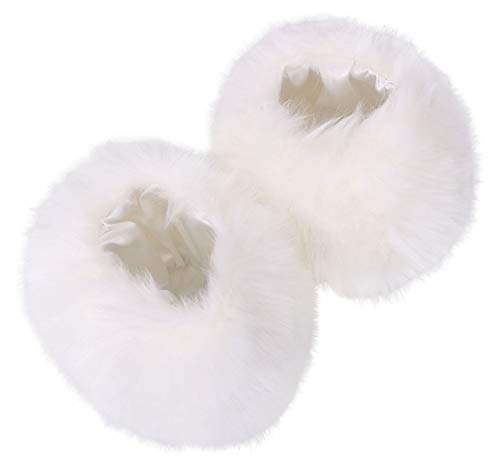 Algopix Similar Product 3 - Faux Fur Fuzzy  Cozy Wrist Band Ring