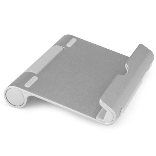 

BoxWave Huawei Ascend II VersaView Aluminum Stand - Universal Tablet Cell Phone Stand Holder with Push Button Adjustable Angles - Lightweight Aluminum Construction, and Fold Up Portability - iPad Air, Galaxy Tab, Nexus 7, & More!