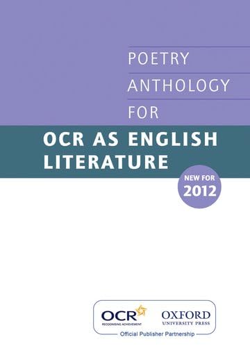 As Poetry Anthology for OCR 2012-2014 by Oxford University Press