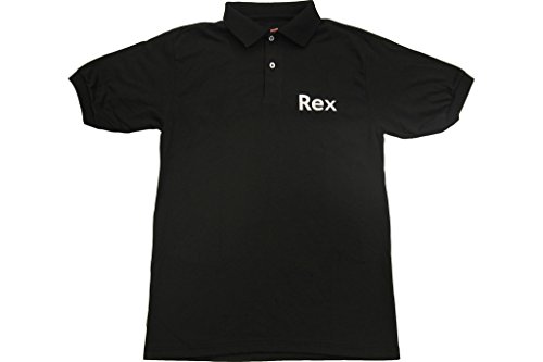 Napoleon Dynamite Rex Kwon Do Adult Black Polo T-Shirt