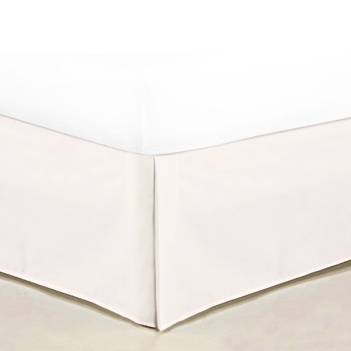 1500 Supreme Collection Bedskirt/Dust Ruffle Deep Pocket - All Sizes, 12 Colors - Full, Beige