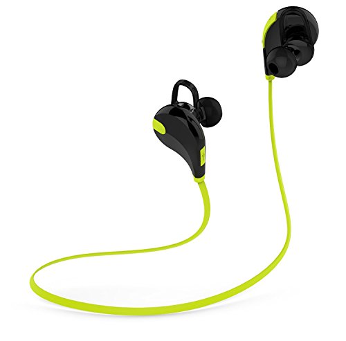 WATER ASLEEP Bluetooth 4.1 Wireless cellphone Sport Headset Headphones Sweatproof Running Exercise Stereo Earbuds Earphones Headsets with Mic & APT-X for iphone 6S Galaxy S6 and other(Gift Package)