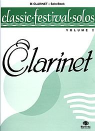 Alfred 00-EL03873 Classic Festival Solos- B-Flat Clarinet, Volume 2 Solo Book