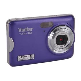 Vivitar VIVICAM VX029 GRAPE 10.1MP2.7IN SCREEN 4X DIG ZOOM (Cameras & Camcorders / Digital Point & Shoot)