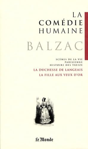 La Comédie humaine, Tome 8 : La duchesse de Langeais ; La fille aux yeux d'or by Honoré de Balzac