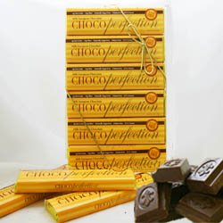 ChocoPerfection 1.8 oz. Sugar Free Milk Chocolate Bars - No Maltitol - Box of 12 Bars