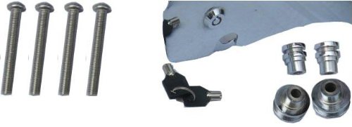 

Detachable Sissybar w/ Backrest & Luggage Rack for 95+ Honda VT1100 Ace Sabre C2 (Round)