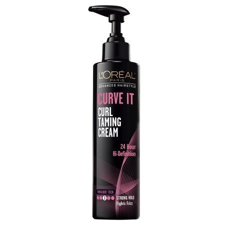 3 Pack L'Oreal Paris Advanced Hairstyle Curve It Curl Taming Cream 6.8 Ounce