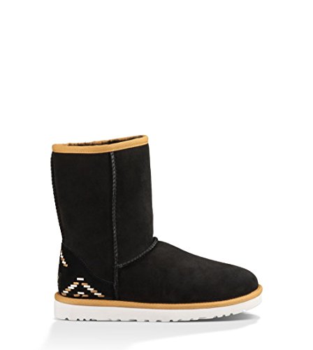 UGG Australia Women's Classic Short Rustic Weave Sheepskin Boot