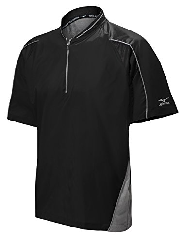 Algopix Similar Product 19 - Mizuno Protect Batting Jersey Black