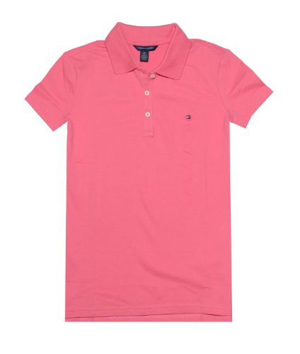 Tommy Hilfiger Women's Classic Fit Logo Polo T-Shirt
