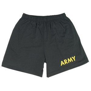 

Running Shorts Army - Black - Gold Imprint 2XL