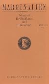 Marginalien 166 (2, 2002). Zeitschrift für Buchkunst und Bibliophilie.