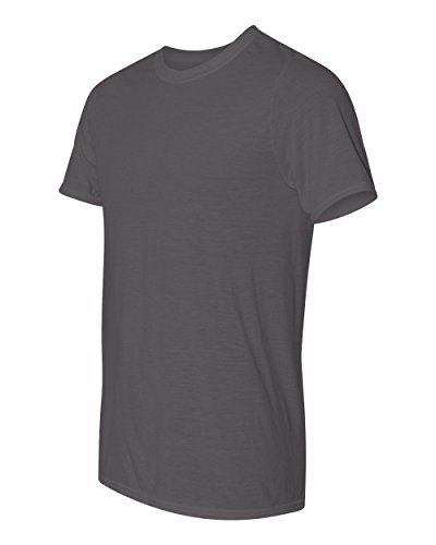 Gildan Classic Fit Mens Large L Adult Performance Short Sleeve T-Shirt Charcoal