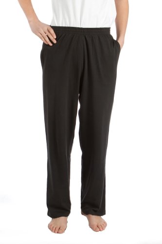 Pembrook Mens Jersey Knit Pants with Elastic Waistband
