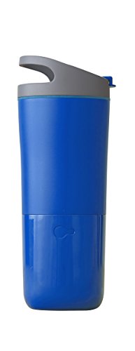 All New Smart Cup 2 Tracks Water & Coffee Intake By Ozmo - Ocean Blue. Connect your smartphone or use on its own. Insulated,BPA-Free and Tough plastic holds 16oz of liquid to keep you hydrated.
