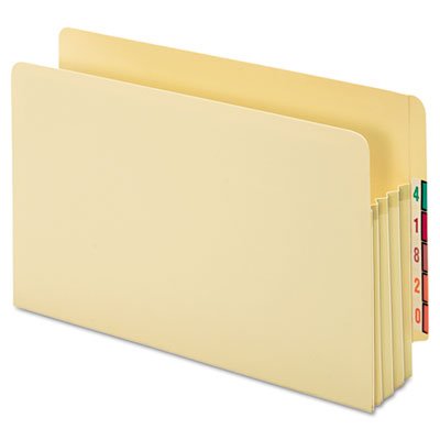 

Standard File Pocket End Tab Manila 3 1/2 Exp Legal 25/BX