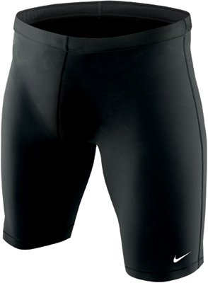 Nike Swim TESS0051 Mens Nylon Core Solid Jammer, Black-20