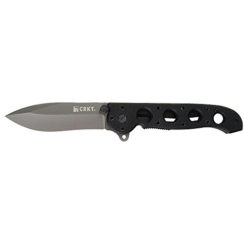 M21 Carson Folder, Black G10 Handle, Plain