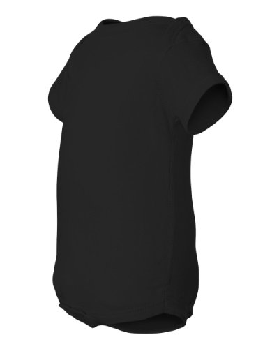 

Rabbit Skins Rabbit Skins Infant Lap-Shoulder Creeper - Black - NB