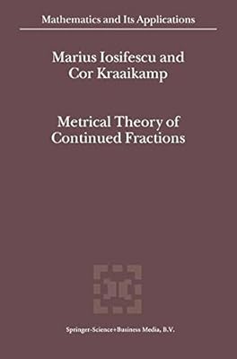 Metrical Theory of Continued Fractions (Mathematics and Its Applications Book 547)
