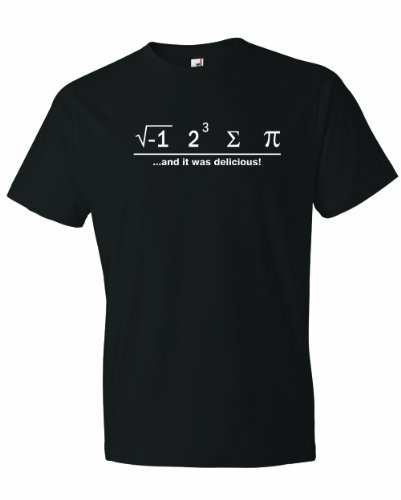 Men's I Ate Some Pie And It Was Delicious Math Ate Sum Pi T-Shirt