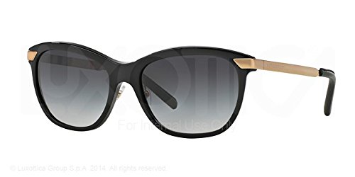 

Burberry BE4169Q Sunglass-30018G Black (Gray Gradient Lens)-57mm